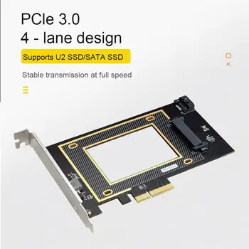 PCI-E Til U. 2 Riser-Kort PCI-E U. 2 SSD Til PCI Express-Kort Støtte SSD 2,5 