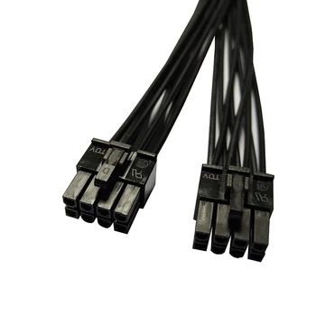 PCI express-8pin til Dobbelt 6+2Pin Power supply Kabel-PCIe-8 Pin 1 til 2 Spliter For Corsair CX850M CX750M CX600M CX500M CX430M PSU