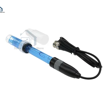 PH-Elektrode Probe BNC Stik til Akvariet PH Controller Måler Sensor ph Tester Genopfyldning / Ikke-indtastningsklare PH-elektrode probe