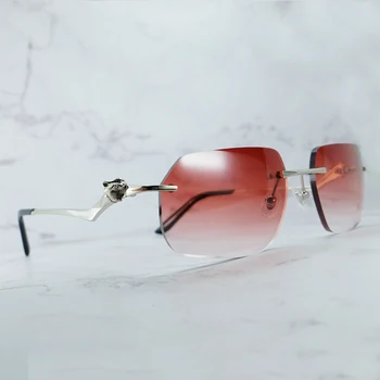 Panther Sol Briller Til Kvinder, Mode, Vintage Carter Solbriller Til Mænd Af Høj Kvalitet, Brand Designer Metal Nuancer Beskytte Briller