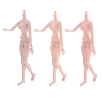 Plast 1/3 Bold Ende Dukke Kvindelige Krop Model - 60cm 21 Leddene Pige Dukke - Uden Hoved - 3 Skin Farver