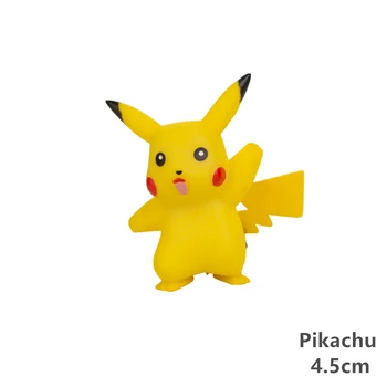 Pokemon Legetøj Pet 3-7cm Anime Figur Model Doll Pikachu Spillene Leafeon Charmander Wobbuffet Lapras Figurer Samling Kids Gave