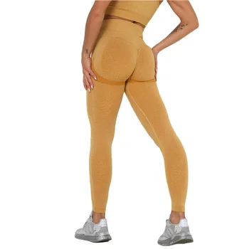 Problemfri Yoga Bukser Push-Up Leggings Til Kvinder Sport Fitness Yoga Legging Med Høj Talje Squat Bevis Sport Stramme Leggins Træning