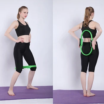 Professionel Yoga Dobbelt Greb Pilates-Ring Slankende Body Building Uddannelse Cirkel Træning, Fitness, Motion Udstyr