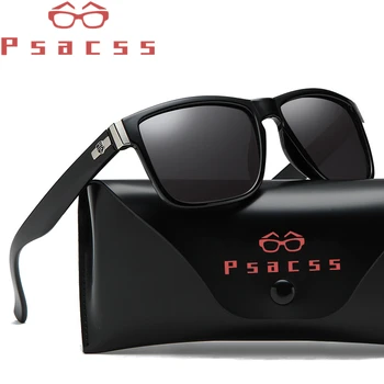 Psacss NYE Pladsen Polariserede Solbriller Mænd For at Køre Fiskeri TR90 Ramme Sol Briller til Mænd af Høj Kvalitet Solbrille UV400 Oculos