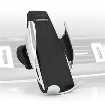 Qi Bil Trådløse Oplader til iPhone 11 12 Samsung Xiaomi 10W Induktion Car Mount Hurtig Trådløs Opladning med Bil-Telefon Holder S5