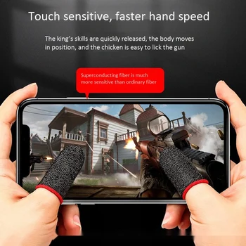 R11S Håndtere Spil Controller,Fysiske Taster Gaming Finger Sæt til PUBG Joysticket Metal Mobile Spil Artefakt