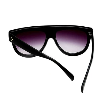 RBRARE 2021 Overdimensionerede Runde Solbriller Kvinder Klassiske Firkantede Gradient Kvinder solbriller Til Kvinder Store Frame Briller UV400