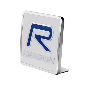 RD Logo Badge Grill Mærkat For Volvo XC60 XC90 RDESIGN XC40 XC70 S80 S90 S40 V90 S60, S70 D2 D4 D5 Volvo-Mærkat