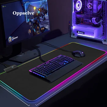 RGB-Gaming musemåtte Computer, Gamer Musemåtte Store Spil Gummi No-slip musemåtten Stor Mause