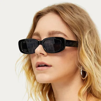 RMM Lille Rektangel Solbriller Kvinder Vintage Brand Designer Kvadrat Sol Briller Nuancer Kvindelige UV400