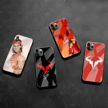 Rafael Nadal Telefon, Sag Hærdet Glas Til iPhone 12 Pro Max Mini-11 Pro XR XS MAX 8 X 7 6S 6 Plus SE 2020 dække