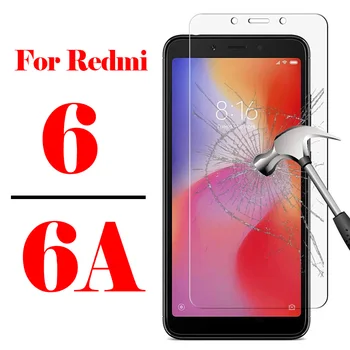 Redmi6a Beskyttende Glas Til Xiaomi Redmi 6 6A a6 Redmi6 Redmi6A Skærm Protektor Ksiomi rustning ark sikkerhed Hærdet Glas film