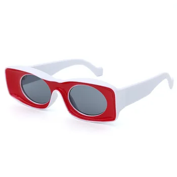 Retro Solbriller Mænd Kvinder Brand Designer Mode Sexet Store ramme Sol briller Kvinde Mand UV400 oculos gafas
