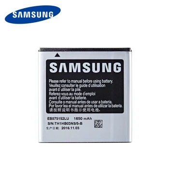 SAMSUNG Orginal EB575152LU EB575152VA/VU 1650mAh Batteri Til Samsung Galaxy S I9000 I589 I8250 I919 D710 i9001 I9003 I779 i9105