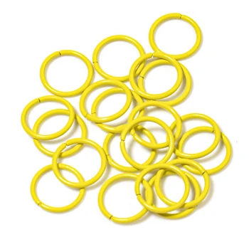 SAUVOO 20pcs/bag 10mm Farverige Hop Ringe Metal Split Jump Ring Stik Til DIY Smykker Tilbehør Resultaterne af Forbrugsstoffer