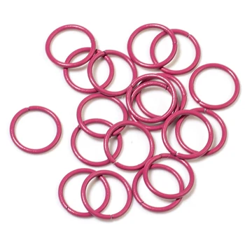 SAUVOO 20pcs/bag 10mm Farverige Hop Ringe Metal Split Jump Ring Stik Til DIY Smykker Tilbehør Resultaterne af Forbrugsstoffer
