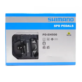 SHIMANO PD EH500 Dobbelt-Sidet Platform / Clipless SPD Pedaler med Klampen SM-SH56 Oprindelige PD-EH500