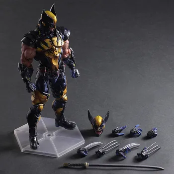 SPILLE KUNST Wolverine Karakter Action Figur Model Legetøj 26cm