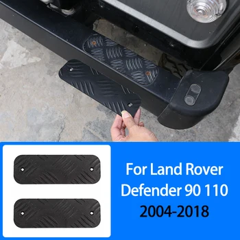 ST Car Forreste stødfanger Beskyttelse Cap Mærkat,Aluminium,For Land Rover Defender 90 110 2004-2018,Ændring Tilbehør
