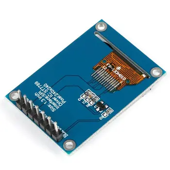 ST7789 Drev, LCD OLED-Skærm, HD IPS TFT IC SPI Kommunikation Spænding SPI Interface Fuld Farve DIY 240*240 3,3 V Til Arduino