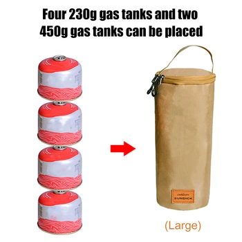 SUNDICK Gas Tank Beskyttende Sag Brændstof Cylinder Madlavning Protector opbevaringspose Holdbar Udendørs Camping Gas Storage Cover Taske