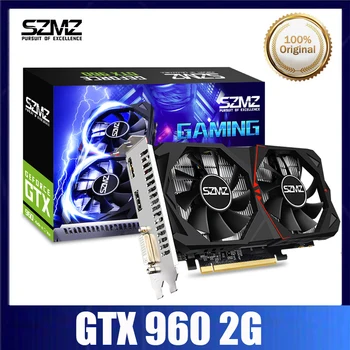 SZMZ grafikkort GTX 960 2GB GPU 128 bit GDDR5 Grafikkort For nVIDIA VGA Geforce GTX960 grafikkort Spil ikke GPU miner Minedrift