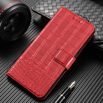 Sagen Flip Luksus for Vivo X50 Pro Cover til Vivo X50 Tegnebog Krokodille tekstur Læder Bog Telefon Coque