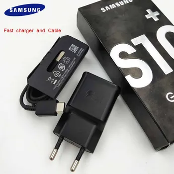 Samsung Adaptive Hurtig Oplader usb-væg EU-OS-Adapter Original Type C-Kabel Til s10 s9 s8 plus s10e Note 8 A50 A60 A70 A80 A40