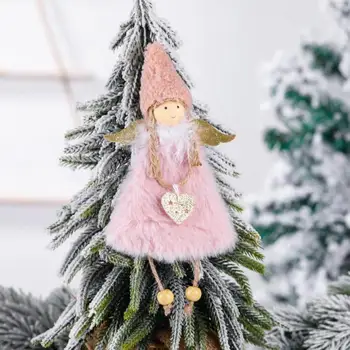 Santa Angel Dukke 2020 Julepynt Til Hjem Glædelig Jul Ornament Xmas Gaver Noel Jul Natal Godt Nytår