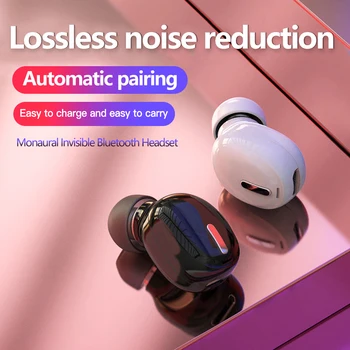 Savioke X9Mini In-Ear 5.0 Bluetooth Hovedtelefon HiFi Trådløse Headset Med Mic Sport Earbuds Håndfri Stereo Øretelefoner til