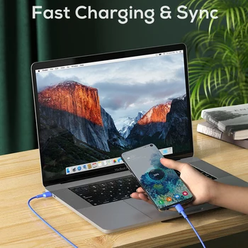 Schitec USB Type C Kabel-Hurtig Opladning Type C Super Charger Data Oplade USB-Kabel Til Samsung, Huawei Xiaomi Android USB-Kabel
