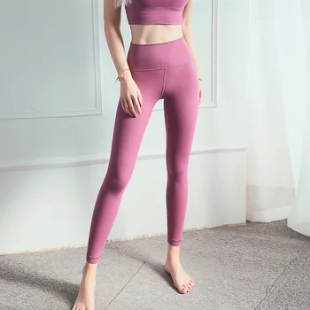 Seamless Sports Push Up Legging Tynd Sektion Vogue Yoga Bukser Med Høj Talje Mave Løfte Fersken Hip Trænings-Og Roupas Femininas Moda