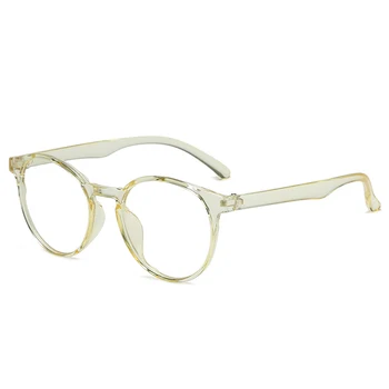 Seemfly Mode, Vintage, Klar Linse Almindelig Briller Til Mænd, Kvinder Ultralet Gennemsigtig Ramme Blå Briller Film Optiske Briller