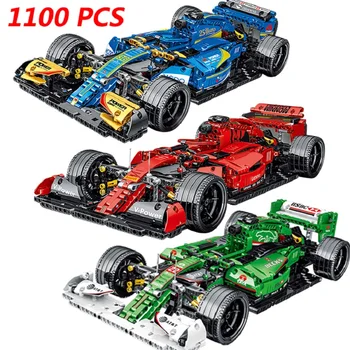 Serie Formel Biler F1 byggesten, Sports Racing Bil Super Model Kit Mursten Legetøj til Børn Drenge Gaver Collectible Model Bil