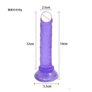 Sex Legetøj Til Kvinder anal butt plug ingen vibrator sex shop 14cm mini pink blå sort lilla sugekop realistisk dildo legetøj voksen