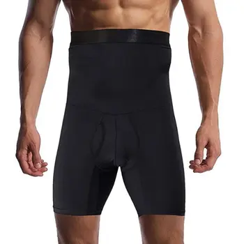 Shapewear for Mænd Kompression Shorts Organ Shaperen Talje Træner Mave Kontrol Slankende Modellering Bukser, Bælte Boxer Undertøj