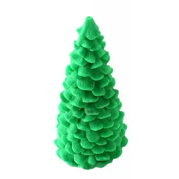 Silicone Mold juletræ, levende Lys Skimmel For DIY-Lys Sæbe Gøre Mould Julegave at Lave Kage Udsmykning Bagning Værktøj