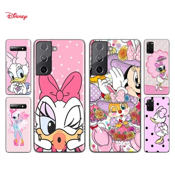 Silikone Cover Disney Daisy Duck Til Samsung Galaxy S21 S20 FE Ultra S10 S10E Lite S9 S8 S7 Kant Plus Telefon Sag