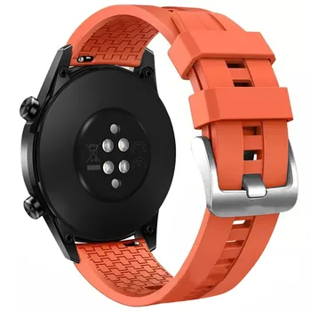 Silikone Rem Til Huawei Se GT2 46mm Urrem GT 2 horlogeband pasek gøre zegarka Correa de reloj pulseira cinturino