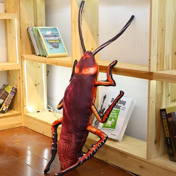 Simulering Kakerlak Fyldte Sjovt Insekt for Børn, Kreative Pude Underlige Fødselsdag Dukke Toy Børn Gave