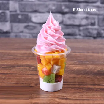 Simulering falske dessert mad props hotel en café, en bar bageri dessert house butik shop indretning frugt ice cream sundae model kage legetøj