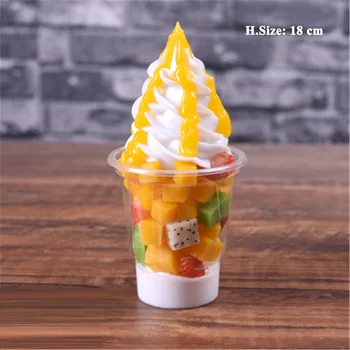 Simulering falske dessert mad props hotel en café, en bar bageri dessert house butik shop indretning frugt ice cream sundae model kage legetøj