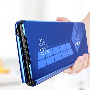 Smart Spejl Phone Case For Samsung Galaxy M02s F02s M42 5G M10s M20 M30s M40 A9 Pro 2019 J4 J6 J8 A6 A8 Plus A7 A9 2018 Dække