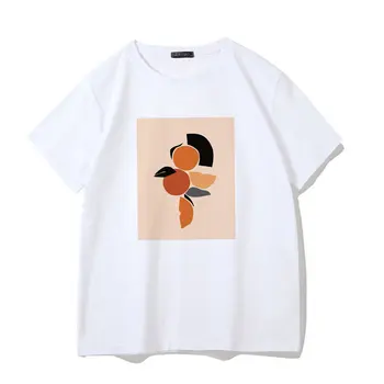 Smarte Print T-Shirts Kvinder Sommeren Ins Grafiske Tees Kvinde, T-Shirts Mode Korte Ærmer Kvinde Tøj