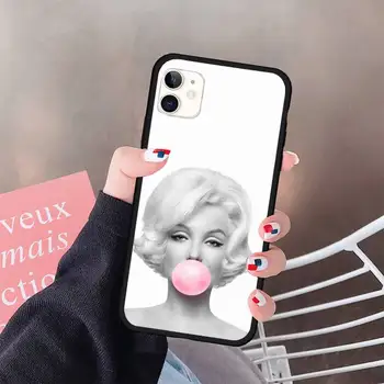 Smukke Audrey Hepburn Monroe Phone Case for iPhone 11 12 pro XS MAX 8 7 6 6S Plus X 5S SE 2020 XR