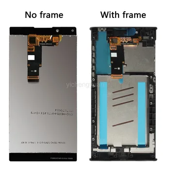 Sony Xperia L3 L2 L1 LCD-Touch Screen Digitizer Assembly Udskiftning af Skærm Til Sony L3 LCD-skærm Med Ramme Oprindelige Display