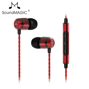 SoundMAGIC E50C I Øret Hovedtelefoner med Mikrofon Kabel Store Bas HiFi Stereo Øretelefoner