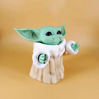 Star Wars Baby Yoda Stående Baby Overdimensionerede Opgav Designet Boxed Figur Limited Edition