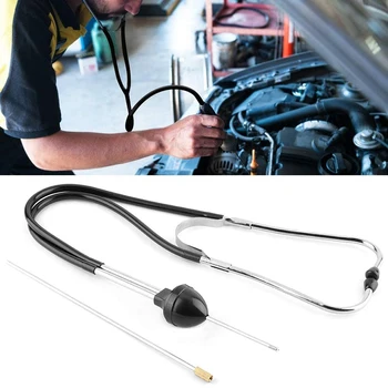 Stetoskop Automotive Høring Af Unormal Lyd Diagnostisk Enhed Mekanik Cylindret Motor Høre Tilbehør Værktøjer Til Bil